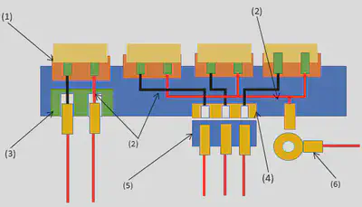 Component Box Schematic Illustration